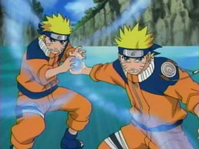 Qui a appris l'orbe tourbillonnant à Naruto ?