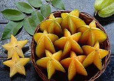 Quel fruit exotique est en forme d'étoile ?