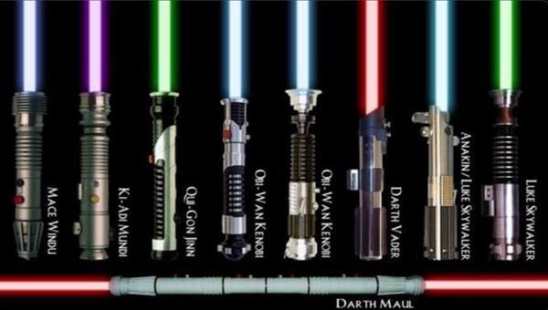 De quelle couleur est le sabre de Maître Yoda ?