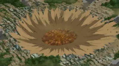 Quand Pain arrive pour attaquer le village de Konoha, où est Naruto ?