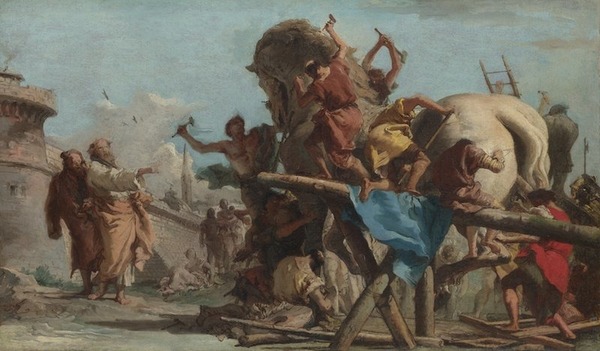 Qui fut vainqueur de la Guerre de Troie, conflit légendaire de la mythologie grecque ?
