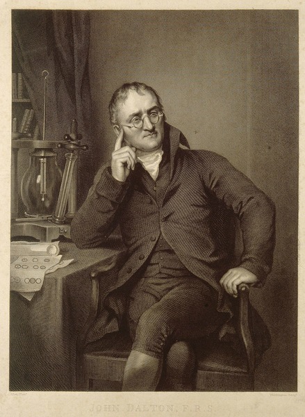 Quelle est la contribution majeure de John Dalton à la science ?