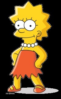 Dans un épisode des Simpsons, on n'acceptait pas Lisa car...