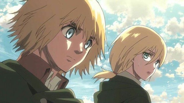 Vrai ou faux : Armin et Historia sont frêres et soeurs ?