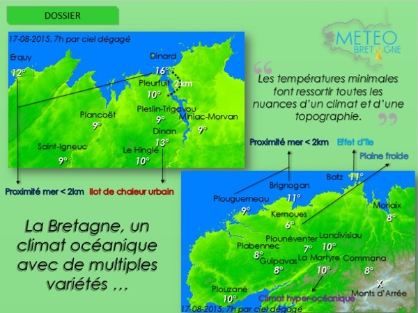 Quel est le climat dominant en Bretagne ?