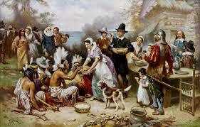 When was the first Thanksgiving ?
