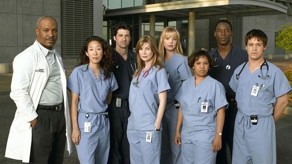 Comment s'appelle le couple star de la série "Grey's Anatomy" ?