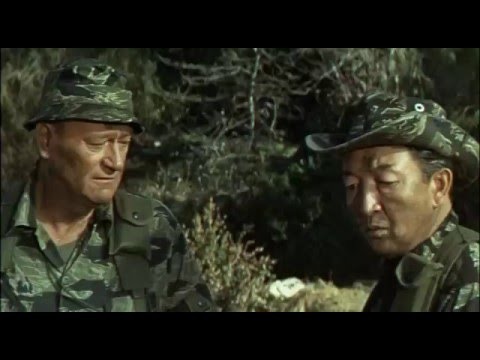 Un film avec John Wayne et David Janssen : Les bérets ?