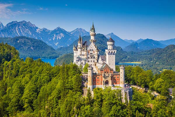 Où peut-on admirer le Château de Neuschwanstein ?