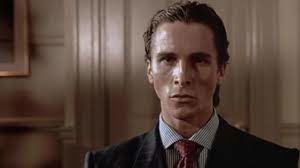 Christian Bale dans "American Psycho" ou il joue le rôle de Patrick...?