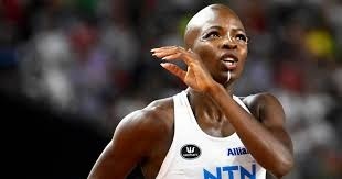Sprinteuse Belgo-congolaise spécialiste du 400m, 5ème des derniers mondiaux en 2023 :