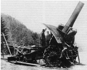 En France, on a souvent désigné sous ce nom le mystérieux canon utilisé pour le bombardement ...