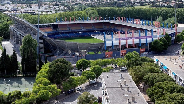 Quel est le nom du stade de football de Montpellier ?