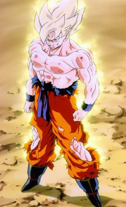 Pour quelle raison Goku devient-il supra Saiyajin?