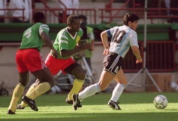 Qui est le seul buteur du match Cameroun-Argentine lors du Mondial 90 ?