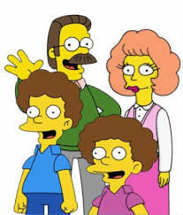 Quel est le nom de famille des voisins des Simpson ?