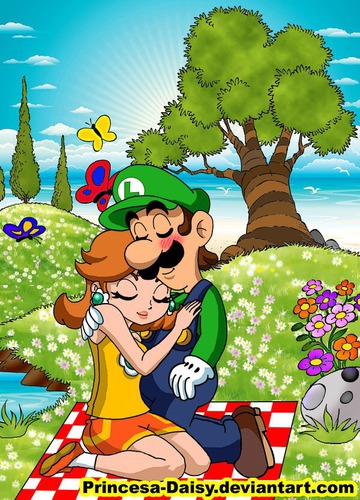 Luigi sort avec :