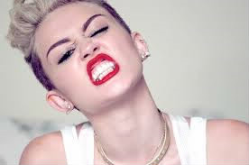 Miley Cyrus:"And we can't stop..."