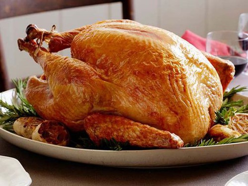 What is the traditional poultry for the Thanksgiving meal ?