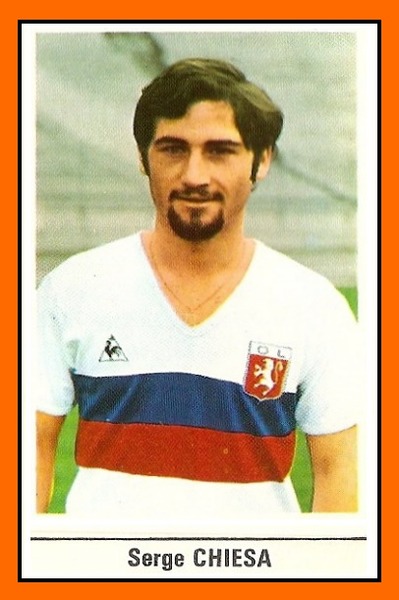 Serge Chiesa a effectué l'intégralité de sa carrière pro à Lyon.