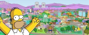 Comment s'écrit le nom de la ville des Simpson ?
