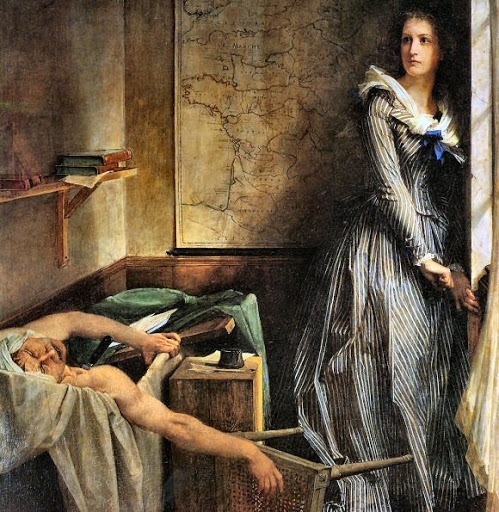 Qui a été assassiné dans sa baignoire par Charlotte Corday le 13 juillet 1793 ?