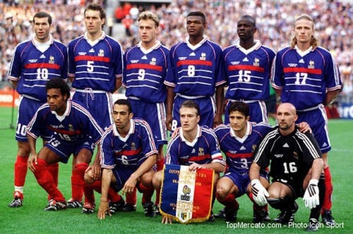 En quelle année l'équipe de France a gagné la coupe du monde ?