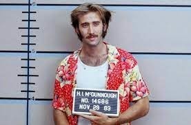 Quel délit H.I. McDunnough (Nicolas Cage) commet-il dans "Arizona Junior" (1987) ?