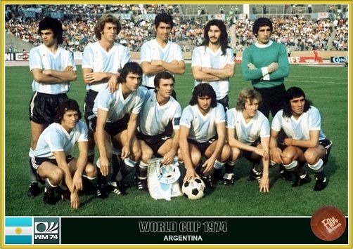 En 1974, les argentins sont éliminés :