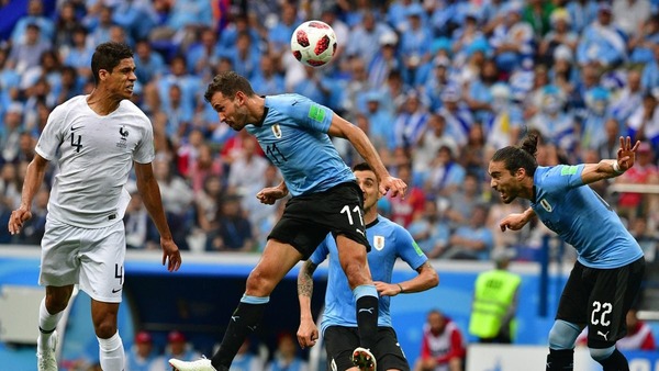 Lors du Mondial 2018, les uruguayens sont éliminés par la France en.....