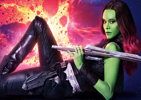 Quelle actrice tient le rôle de Gamora pour le Cinéma ?