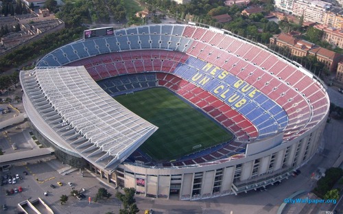 Le Camp Nou accueille l'equipe du...