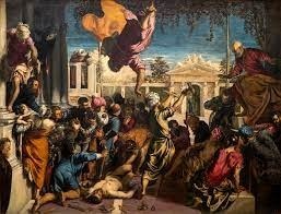 Quel est l'auteur du tableau 'Saint Marc sauvant l’esclave" ?