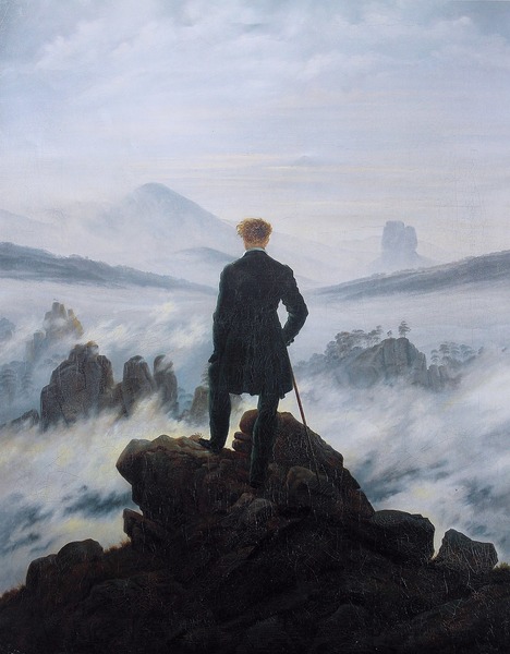 Qui a peint “Le Voyageur contemplant une mer de nuages” ?