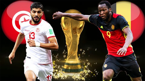 Quel est le score finale de Belgique-Tunisie lors de la coupe du monde 2019 ?