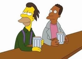 Qui sont les 2 principaux copains d'Homer ?