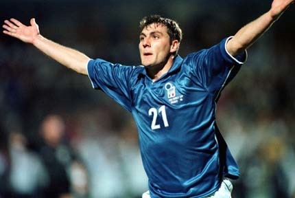Auteur de 5 buts dans le tournoi, dans quel club Christian Vieri évoluait-il lors de ce Mondial ?