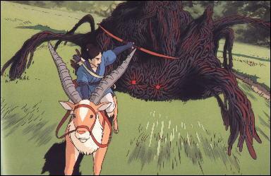 Dans "Princesse Mononoké", au tout début du film, qui Ashitaka tue-t-il ?