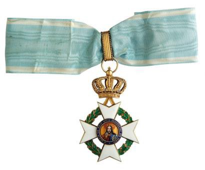 La première fois que l'Ordre du Sauveur fut attribué c'était pour Louis 1er de Bavière. En quelle année était-ce ?