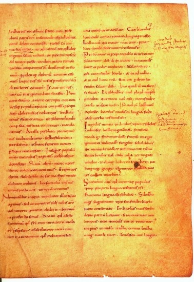 Pour 150 000 €  (question Littérature avec le 50/50) :  Quel est le plus ancien texte connu rédigé en Français ?