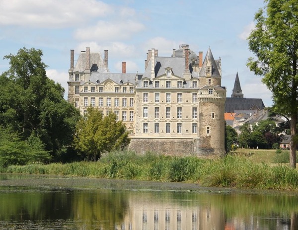 Quel château de Maine-et-Loire est surnommé le "géant du Val de Loire" ?