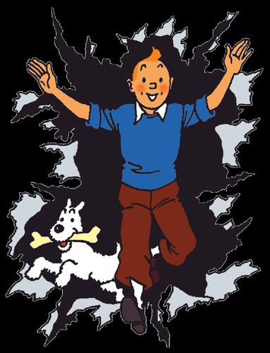 Sur quelle chaîne les dessins animés Tintin étaient-ils diffusés ?