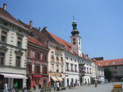 Parmi ces quatre villes, laquelle est une ville slovène ?