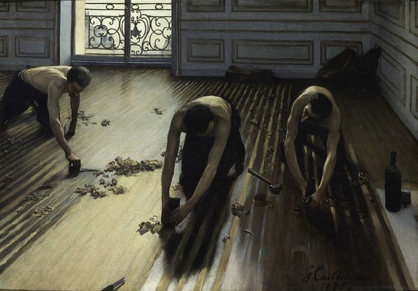 Lequel de ces tableaux  est une oeuvre de Gustave Caillebotte ?