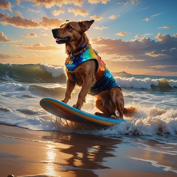 Quel est le sport que pratique le chien ?