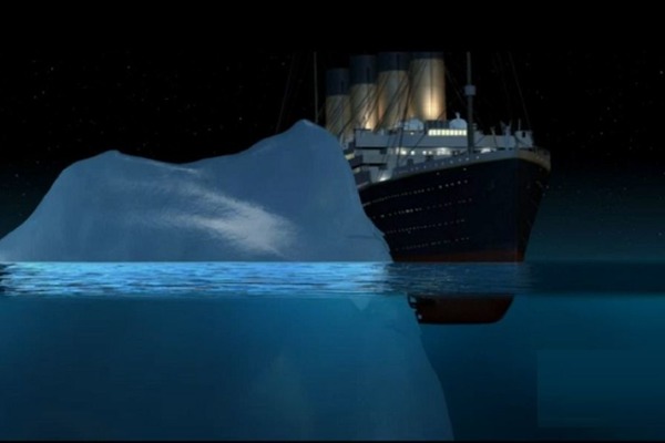 Le Titanic a percuté l'iceberg le 14 avril 1912.