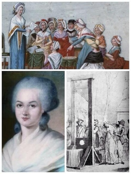 Quelle femme guillotinée a dit: “Une femme a le droit de monter sur l’échafaud, elle doit avoir également celui de monter à la tribune »