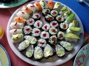 Le sushi est une spécialité :