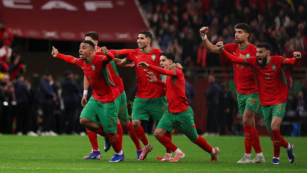 Au terme des tirs au but, le Maroc rejoint la finale en éliminant le Nigeria. Quel était le score à l'issue de la rencontre ?