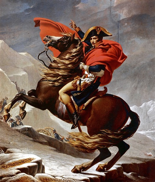 Qui a peint de nombreux tableaux à la gloire de Napoléon ?